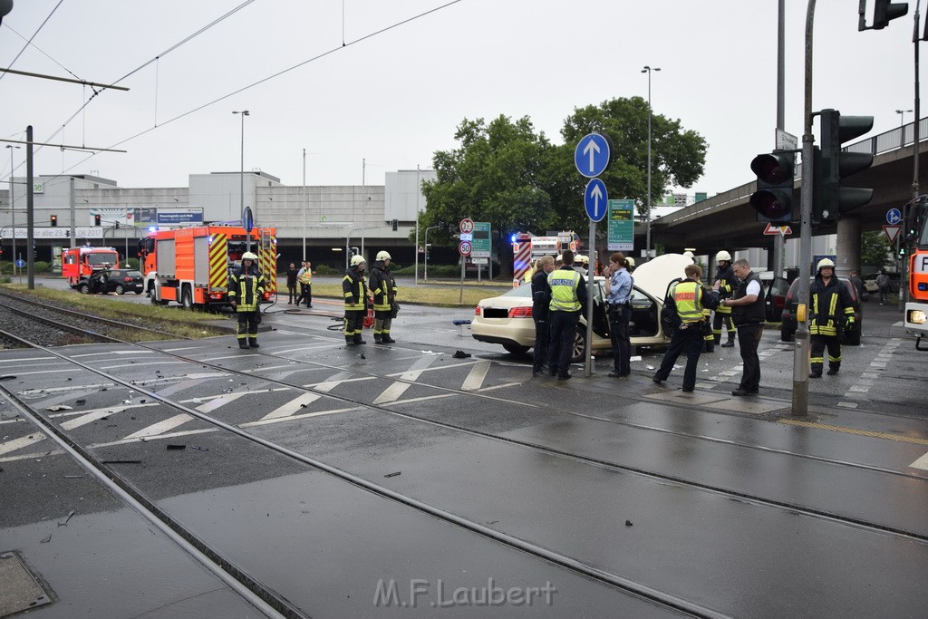 VU 3 Pkw Koeln Deutz Am Messekreisel P019.JPG - Miklos Laubert